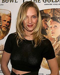 Uma Thurman see thru