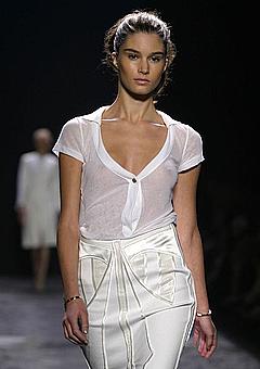Marija Vujovic runway see through photo