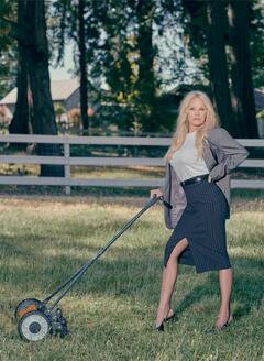 Pamela Anderson - Aritzia Babaton Fall 2023 Campaign