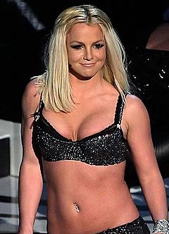 Britney Spears sexy on a stage