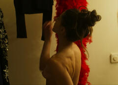 Evgenia Lavda topless at Piso apo tis thimonies