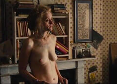 Anne-Marie Duff topless at On Chesil Beach