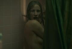 Jessica Chastain topless at George & Tammy
