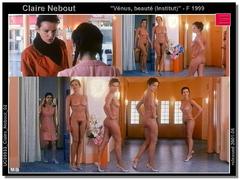 Claire Nebout nude tits,ass and hairy bush in Venus beaute