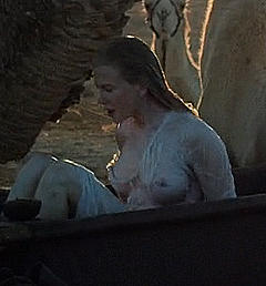 Nicole Kidman almost nude in Queen Of The Desert