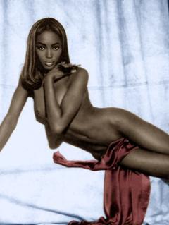 Black Naomi Campbell naked