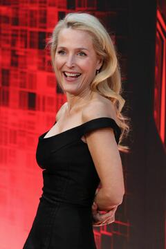 Gillian Anderson at the Tron: Ares premiere in LA - October 2025