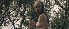 Norwegian actress Kjersti Lid Gullvag topless at Svidd neger