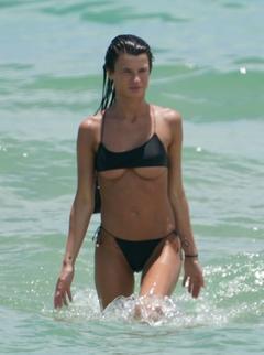 Destiny Sierra bottom of boobs in Miami Beach