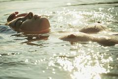 Alyssa Miller naked in a water