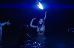 Laura Passaniti topless at Boy oh Boy