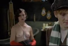 Esther Zimmering topless at Der blaue Affe
