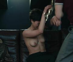 Zofia Jastrzebska topless at Kolory zla. Czerwien