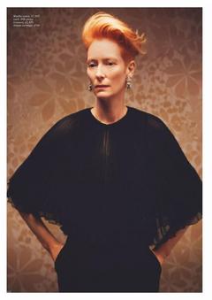 Tilda Swinton - Vogue UK - February 2021