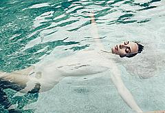 Rebecca Dayan swimming nude