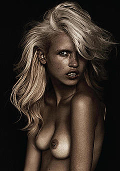 Blonde Anja Konstantinova nude tits