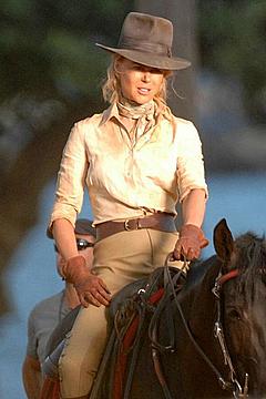 Kidman Nicole at horse