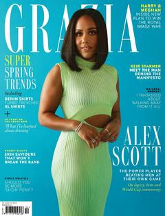 Alex Scott - Grazia, UK - March 2023