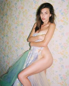 Rainey Qualley naked but covered for Puss Puss Magazine - July 2020