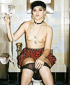 Soko nude tits in toilet