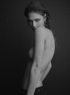 Aspen Maye topless by James Bartolozzi
