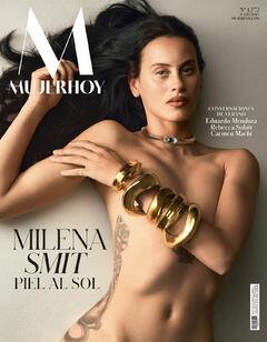 Milena Smit naked but covered for Mujer Hoy - July 2025