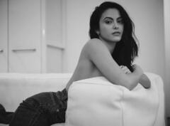 Camila Mendes topless for Nino Munoz photoshoot