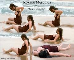 Roxane Mesquida topless collage from Sex is Comedy