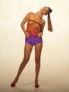 Bella Hadid in a see through top