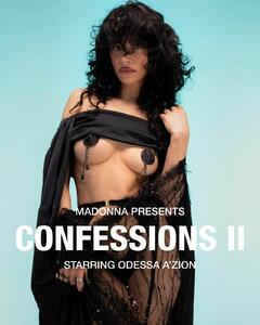 Odessa A'zion topless with pasties for Confessions 2 poster (2026)