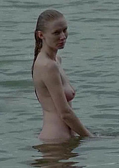 Polish actress and singer Katarzyna Dabrowska naked in Sprawiedliwy
