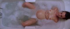 Pregnant Frankie Shaw nude in a bathtub at Bad Peter