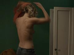 Marta Larralde topless at Olvido y Leon