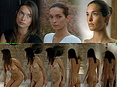 Carole Brana fully nude in A l'aventure