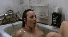 Annika Hallin naked in a bathtub at Vinterkyss
