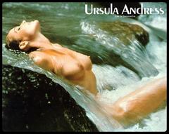 Ursula Andress nude in a water