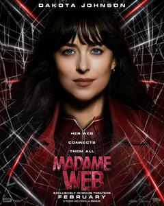 Dakota Johnson - Madame Web promotional material 2024