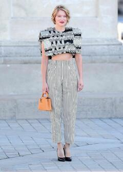 Lea Seydoux - Louis Vuitton Womenswear Spring∕Summer 2023 show as part of Paris Fashion Week