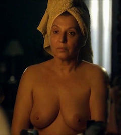 Mirjana Karanovic nude boobs in Dobra zena
