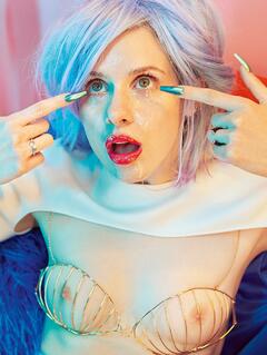 Daphne Patakia topless for Normal Magazine - June 2023