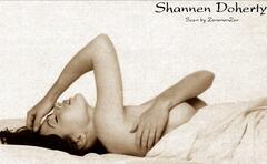 Shannen Doherty topless photo