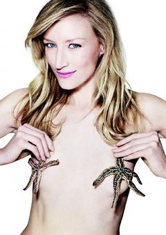 Jade Parfitt cover her nude tits