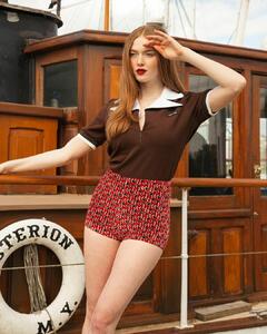 Larsen Thompson sexy for MiuMiu photoshoot