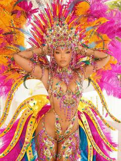 Chloe Bailey - Brandon Almengo photoshoot during Carnival - July 2026