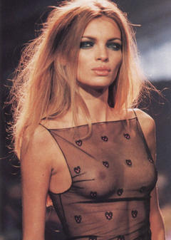 Esther Canadas see through runway image