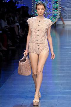 Magdalena Langrova legs runway photo