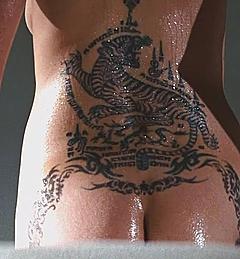 Angelina Jolie nude ass in Wanted