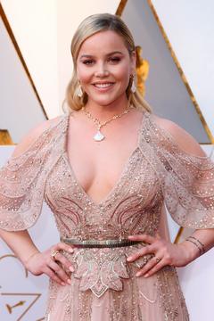 Australian actress Abbie Cornish at The 90th Annual Academy Awards in LA