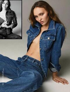 Lily-Rose Depp braless for Elle, France - March 2026