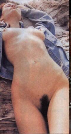 Charlotte Lewis nude tits and pussy